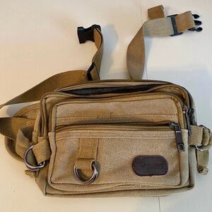 Canada Canvas Crossbody Bag